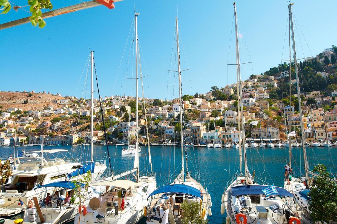 Symi Blue Port Apartment Exteriér fotografie